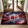 AC Milan Design Crystal Velvet Rug Soft Decorative Mat for Bedroom Entrance