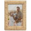 Cornice per Foto in Legno con Corda di Canapa Intrecciata Fatta a Mano Creativa, Elemento Decorativo in Rattan, Cornice per Foto Stile Boemo Scatola Portagioie
