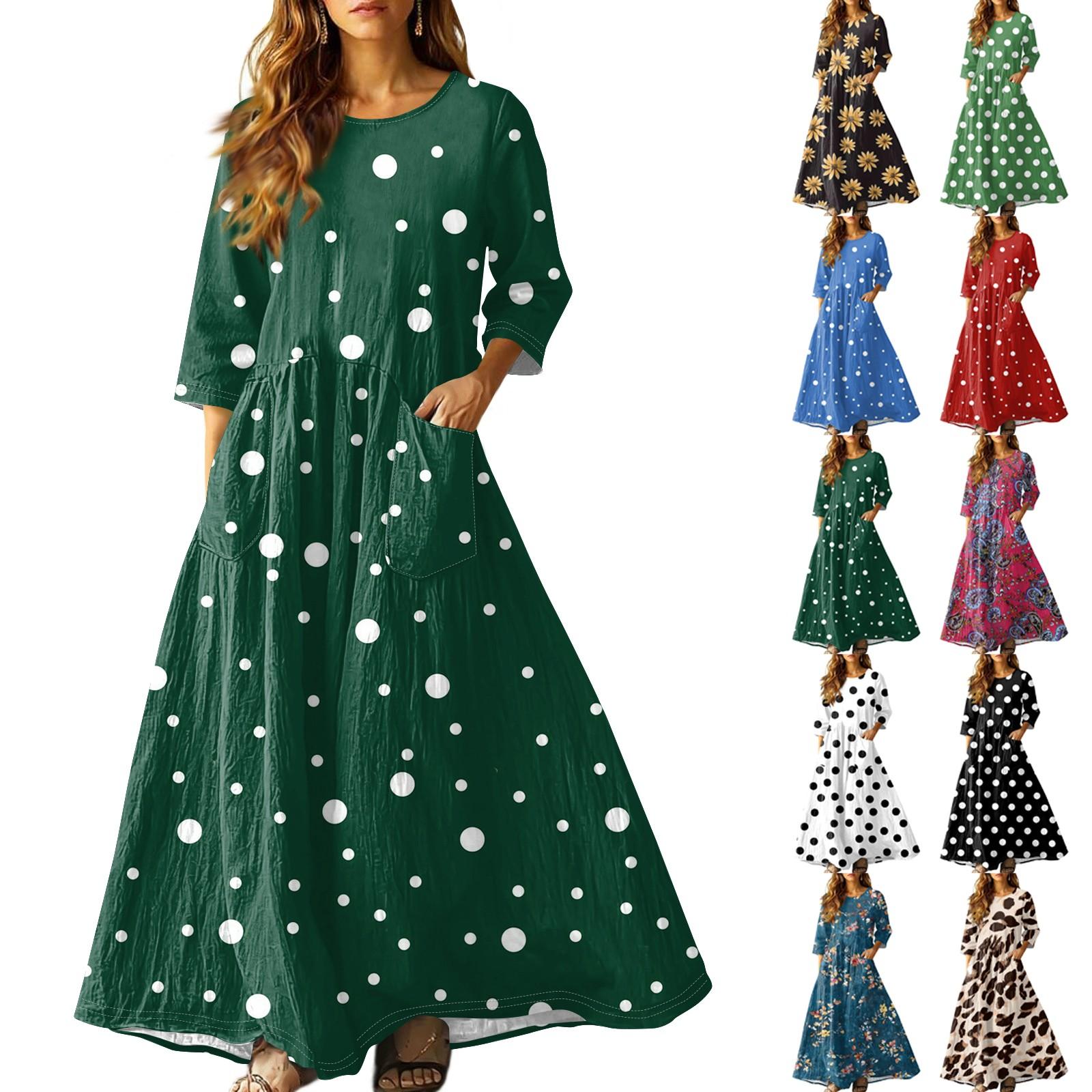 

Women s Retro Ethnic Style Ribbon Embroidered Sleeveless Linen V-neck Maxi Dress XXL білий