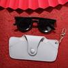 Holder Eyeglasses Protective Box Hanging Sunglasses Bag Leather  Glasses Case Eyewear Holder