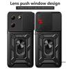 Slide Camera Funda for ZTE Blade A54 Case Armor Ring Stand Protect Cover for ZTE Blade A54 Capa