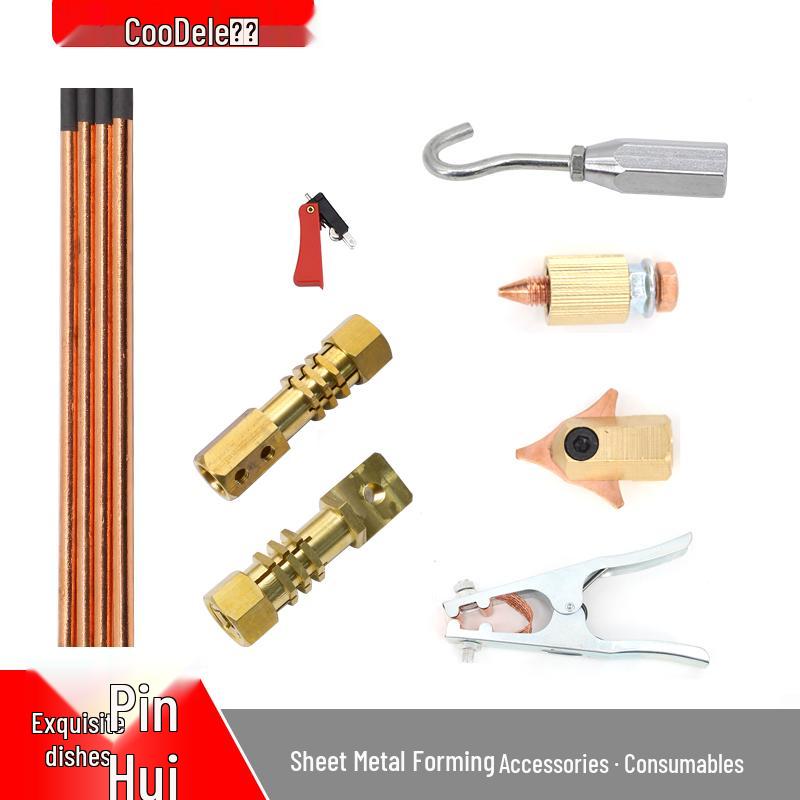 Car Body Repair Dent Suction Cup Kit with Pull Hammer and Carbon Rods