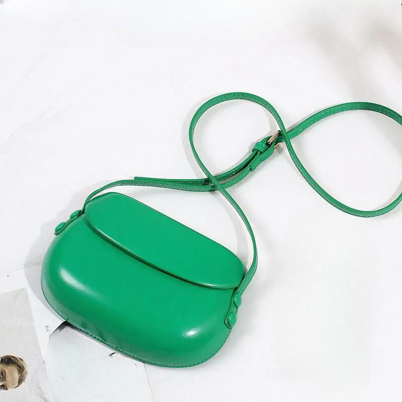 

Модная сумка через плечо цвета конфеты на одно плечо, роскошная маленькая сумочка, винтажная сумка-седло, жесткая сумка