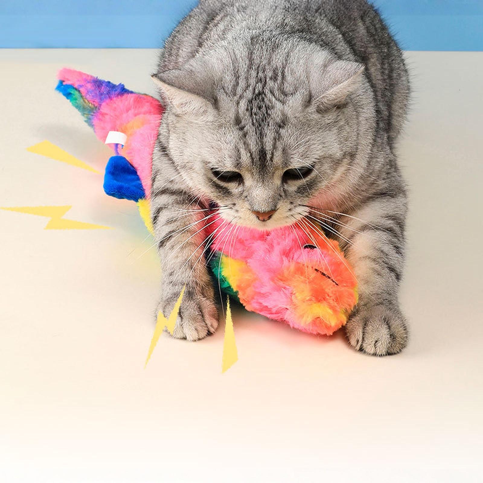 

Fish Toy with North American Imported Catnip Crinkle Sound Kicking Hug Hunting Toy one size