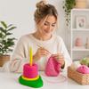 3D Printing Yarn Winder Stand Rotating Yarn Ball Rack Crochet Yarn Holder  Handcraft Projects