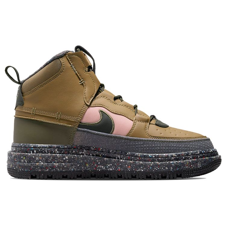 Nike Air Force 1 Boot NN Brown Kelp Crater Men Sneakers Sequoia DD0747-300