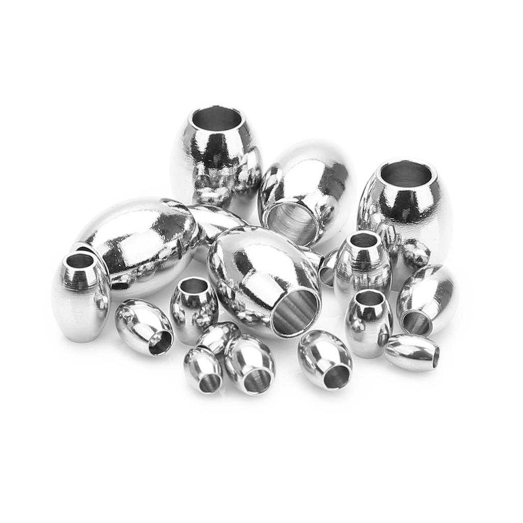 High Quality Stainless Steel Beads Square Round Wheel Shaped Loose Spaced Beads For DIY Charms Bracelet Jewelry Accessories