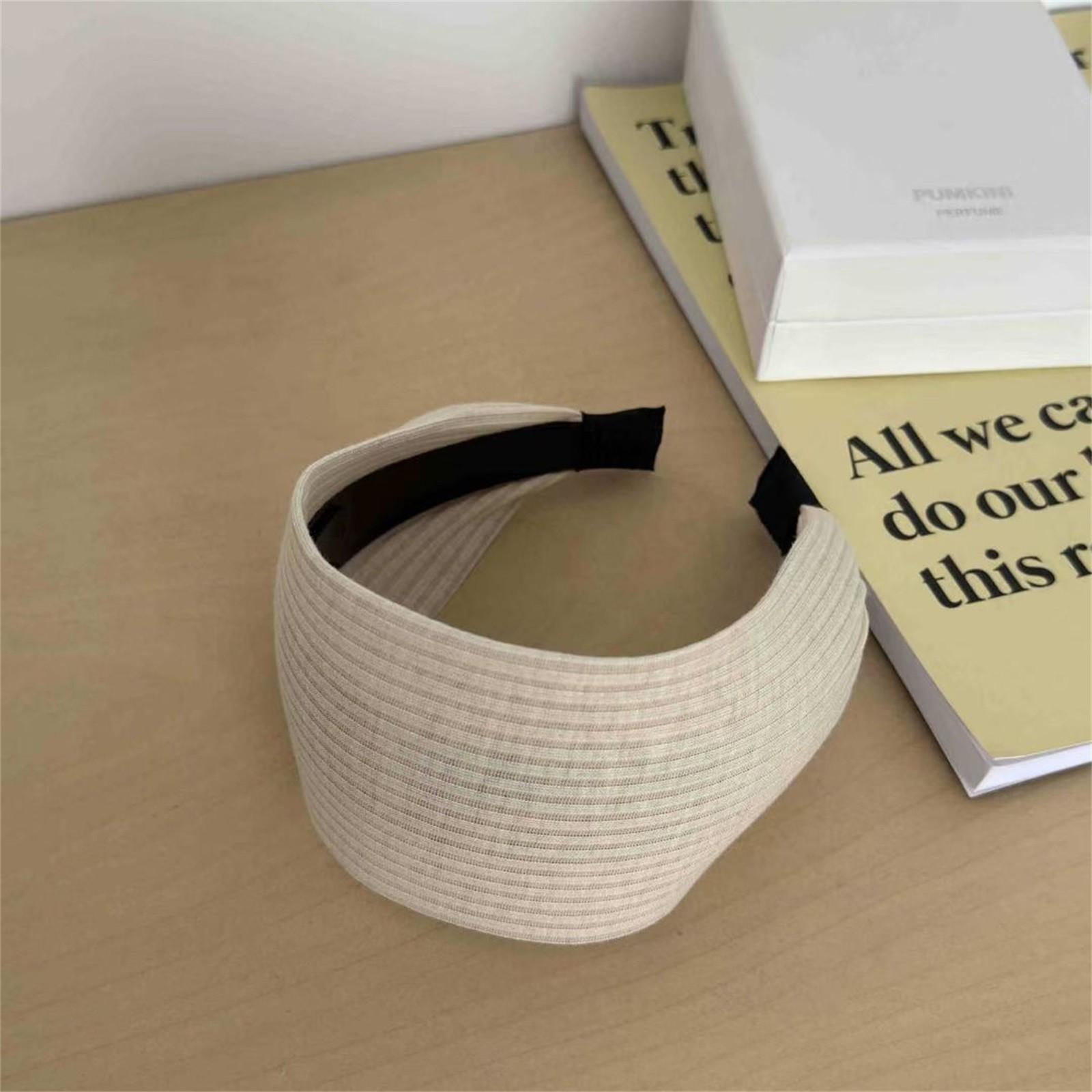 

Модная бархатная повязка на голову для женщин, обруч для волос, милая повязка на голову для девочек One Size бежевый