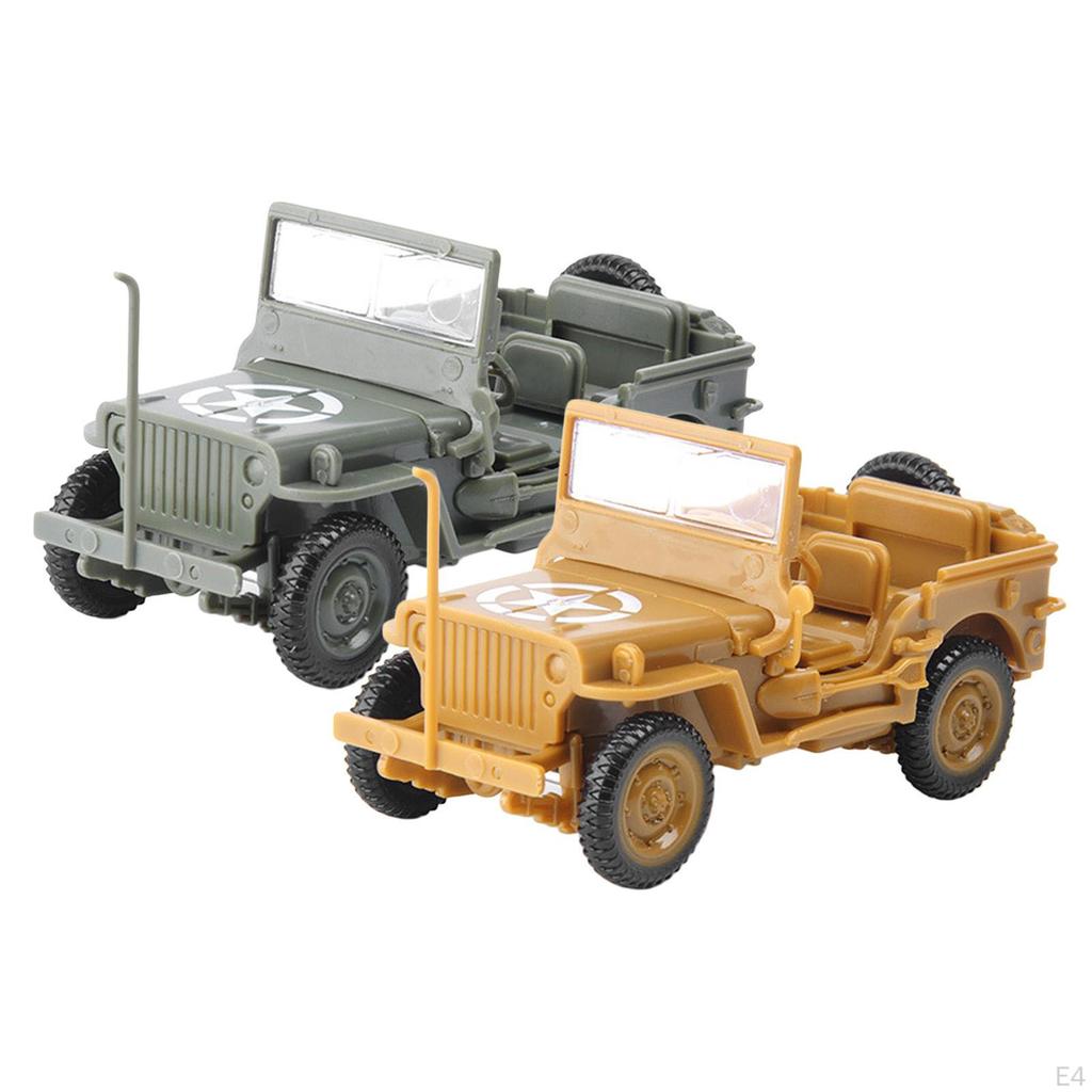 1/48 Miniature Classic Vehicle Toys 4D Assembly DIY Car Display