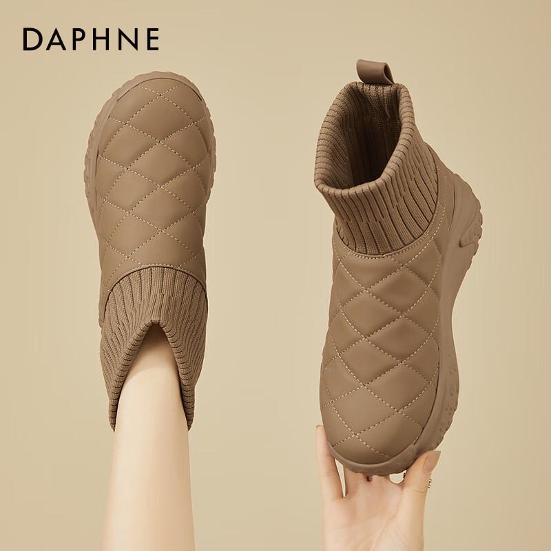 Daphne Women s Winter Thick Sole Warm Snow Boots EU 36