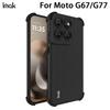Für Moto G67 G77 5G Handyhülle IMAK Stoßfeste Weiche Hülle