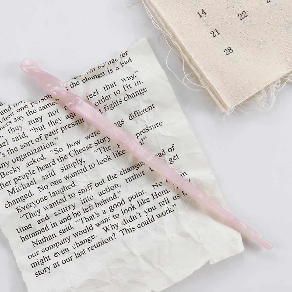 1PC Women Vintage Korea Acetate Hair Sticks Hairpins Hair Accessories Disk Hair
