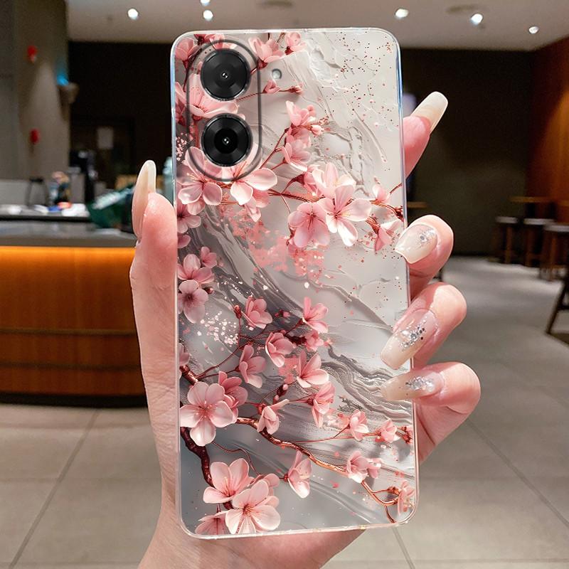Case For Xiaomi Redmi A5 Flower Butterfly Phone Shells For Redmi A5 4G Soft Silicone Transparent Funda TPU Protective Back Cover