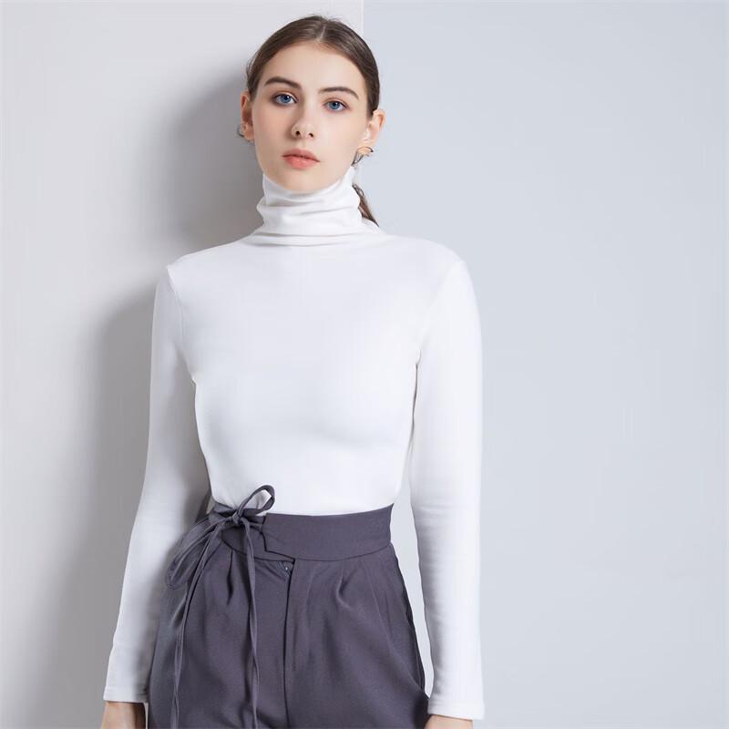 

Women s Thickened High-Neck Acrylic Thermal Top S