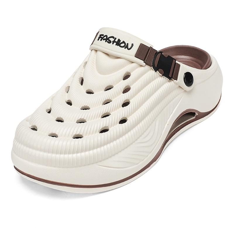 Men Closed Toe Clogs Lightweight Comfortable Anti Slip Soft Sole Beach Garden Casual Summer Shoes Daily Travel Outdoor Comfort 39
