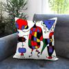 Classic Painter Joan Miro Cushion Cover Comfortable Reversible Pillow Cover Ideal for Car Sofa Bedroom  Beyond