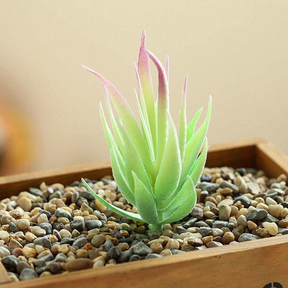 PVC Simulation Aloe Mini Fake Plants Fake Plants Artificial Succulents Plants  Home Decoration Style 5