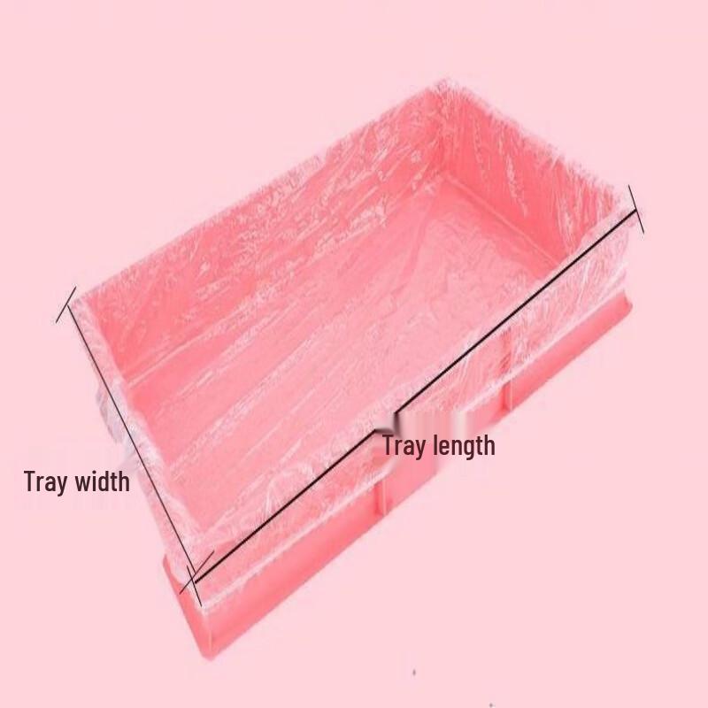 ZISIZ Large Pet Cage Tray Liners (60x40cm), 100 Count