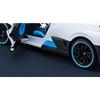1/18 Bugatti Divo Super Toy Car Modelo Diecast Miniatura Corrida Modelo Portas Abriveis Som Luz Coleção Presente para Meninos Crianças