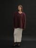 Antome Bay Alpaca Loose Knit (Plum Burgundy)
