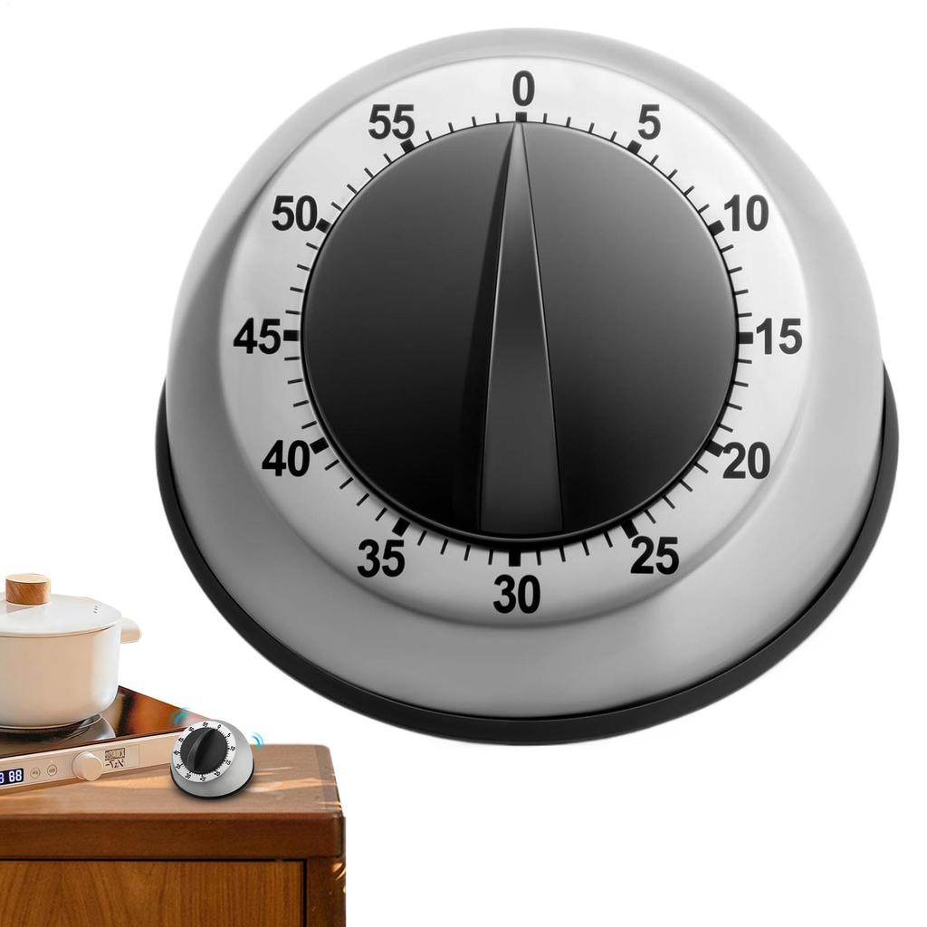 60 Minutes Kitchen Timer Countdown Alarm Reminder Cooking Tools Mechanical Timer Magnetic Kitchen Timer