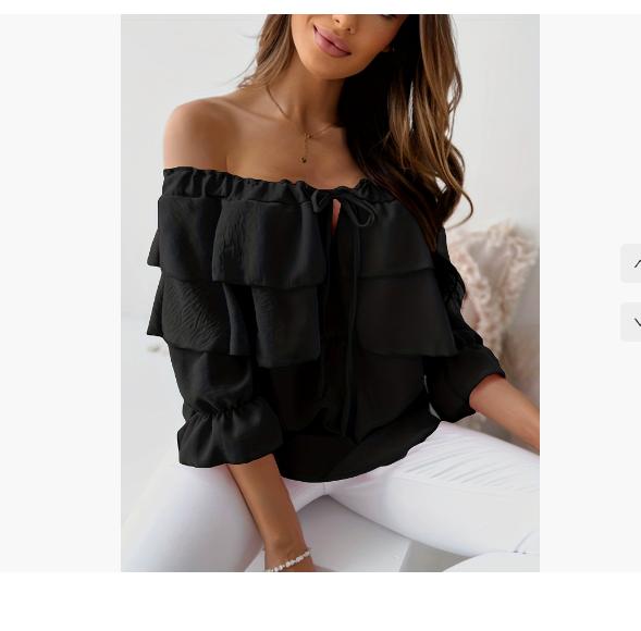 

Chic Off Shoulder Double-Layer Top Women High Street Solid Color Spring Autumn T-Shirt Vacation Casual Backless Clothes XLL чорний