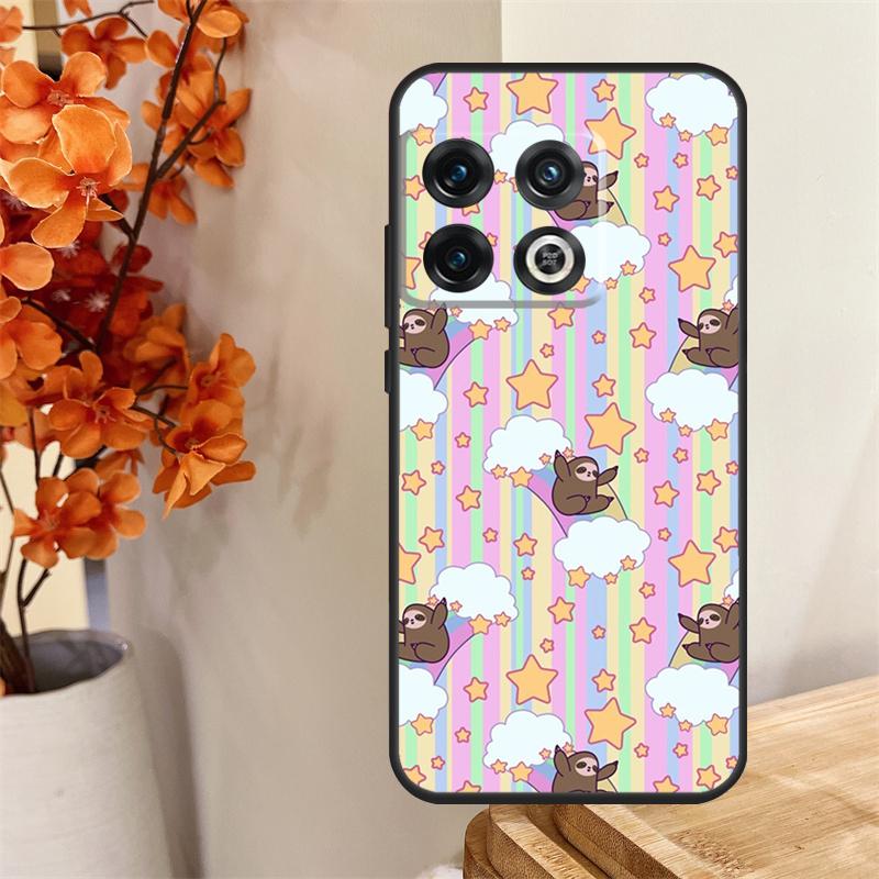 Baby Sloth Funda For OnePlus 8T 10T 13 13R 12 12R 11 10 Pro OnePlus Nord 4 CE 2 3 Lite N30 N20 N10 Case