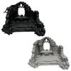 Miniature Puppet Scene Setting Gothic Ruin Skull Altar Table Ornaments 3D Printed Broken Chapel Castle Ruins Diorama Props Halloween Spooky Desktop