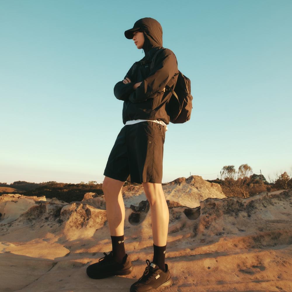 [Snowpeak] PICO Sunblock PERTEX Ultralight Shorts Dark Charcoal (S26MMTHP78) 85(M)