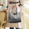 Retro Tragetasche aus weichem Leder Neue PU Handtasche mit hoher Kapazität für Pendler Europäischer und amerikanischer Trend Einfache und vielseitige Mode-Schultertasche