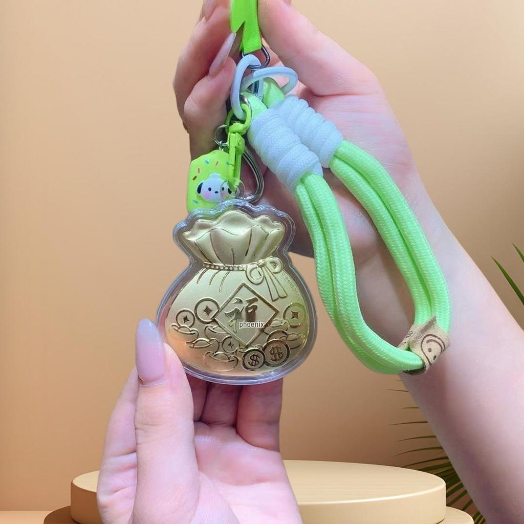 999 Reingold Glückstüten-Schlüsselanhänger mit Lanyard - Perfektes Geschenk für Freundin oder beste Freundin