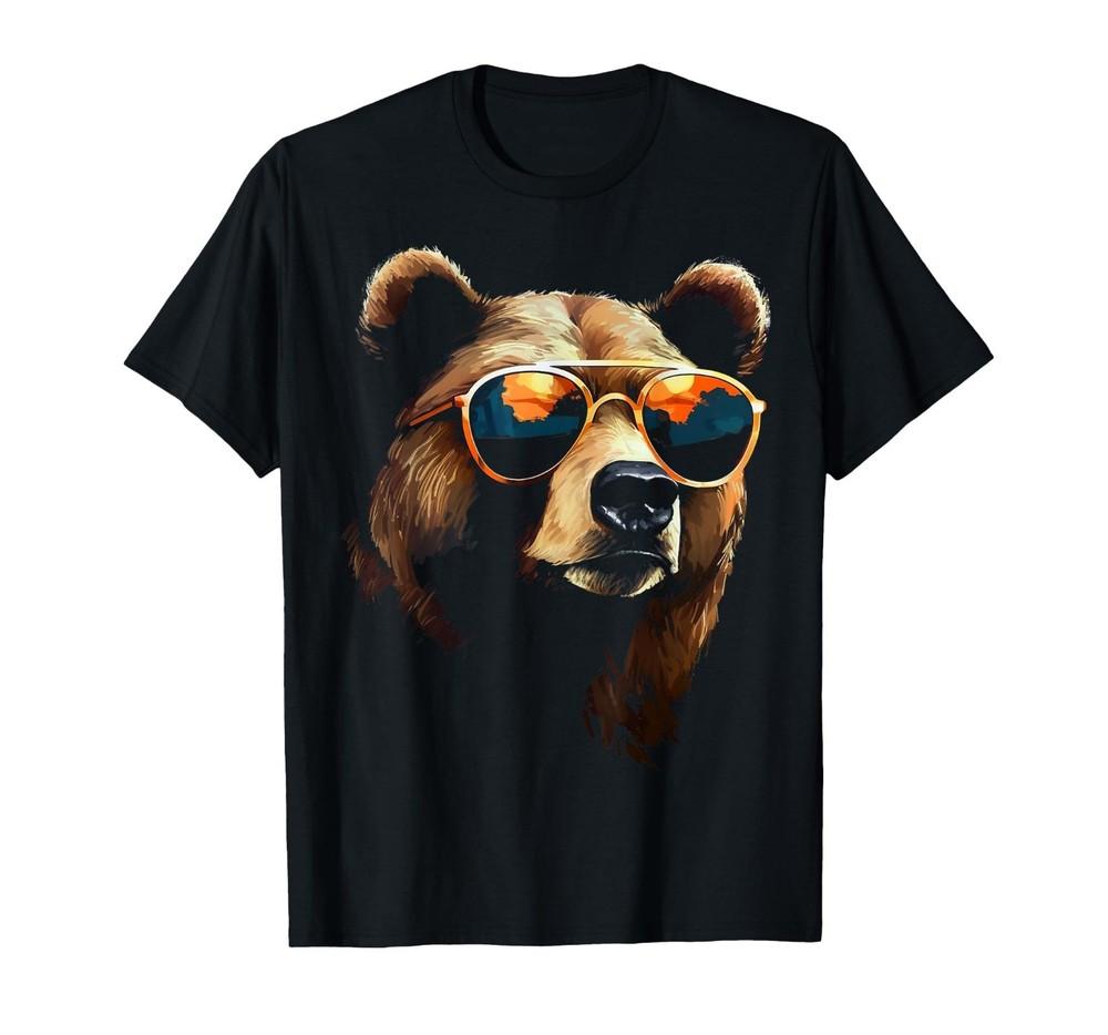 

Bear Sunglasses Animal T-Shirt 3XL