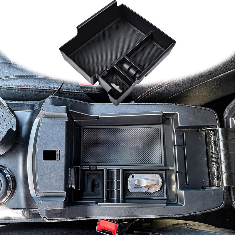 SixthSmoy Center Console Organizer for Ford Explorer 2018 2017 2016 2015-2012 Interior Accessories Armrest Storage Tray