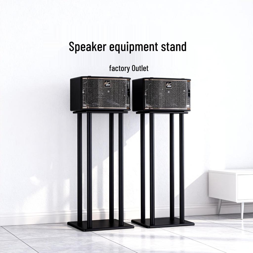 Professioneller Metall-Lautsprecher-Bodenständer für Surround-Sound-Systeme