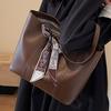 New Retro Commuter To Work Compartment Shoulder Bag Feeling Tote Bag College Student Class Bag Women's Bag