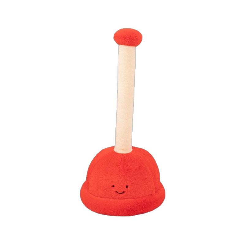 New Toilet Trick Doll Funny Plush Toy Doll Toilet Toilet Paper Ornaments