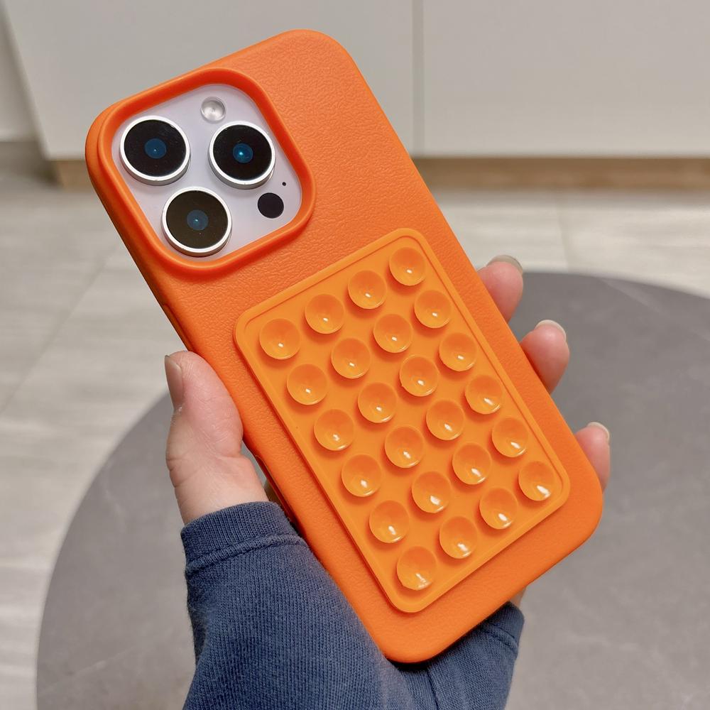 

Роскошный 3D-чехол на присоске с рисунком личи для iPhone 16 15 14 Plus 13 12 11 Pro Max XR X XS, мягкий противоударный чехол For iPhone 16 Pro Max&Silicon