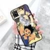 Black Case for Xiaomi Redmi 13C Note 9 iPhone XR 7 8 14 15 11 12 13 X XS Pro Max Samsung A25 S23 S24 FE Ultra Plus HUNTER X HUNTER