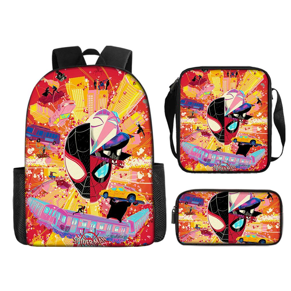 Primary And Secondary School Schoolbag Backpack Cartoon Backpack Sixth Grade Schoolbag Satchel Pencil Case