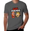 Bad Friends Merch TShirt Casual Breathable Short Sleeve Top