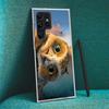 Snow Cute Owl Animal Capa Phone Case For Samsung S26 Ultra S25 Edge Galaxy S23 S21 S20 S24 FE S22 S10 Plus Cover Clear TPU Shell