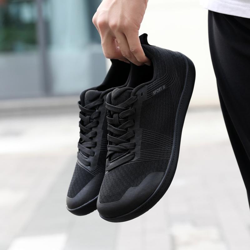 New Wide-headed Barefoot Shoes Comfortable Soft-soled Fitness Running Cycling Sports Couple Breathable Casual Shoes