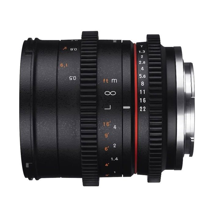 Objectif Samyang 50mm T1.3 Cine Sony E