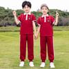 Girls' Kindergarten Spring & Autumn Academic-Style Three-Piece School Uniform Set