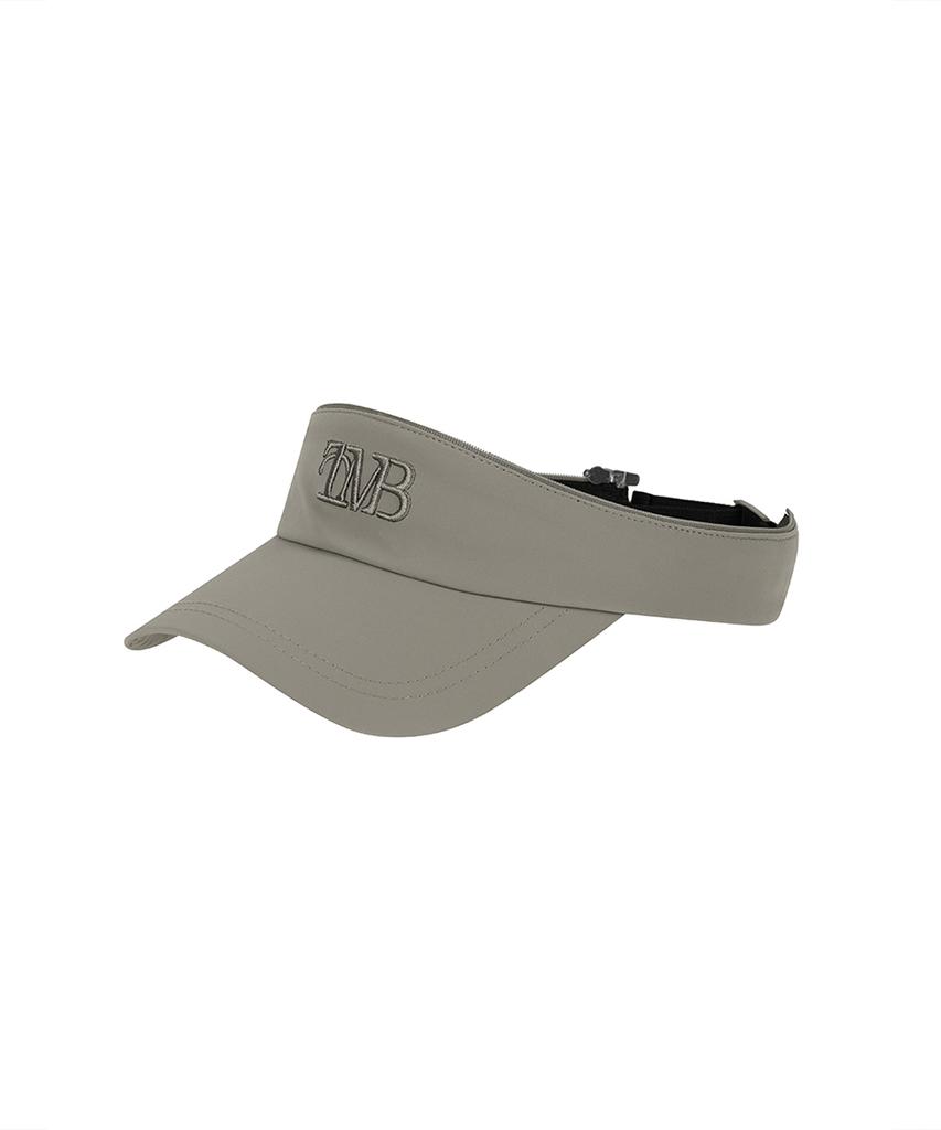 Teulimingbeodeu Tmb Active 2-Way Zipper Cap [ Gray ]