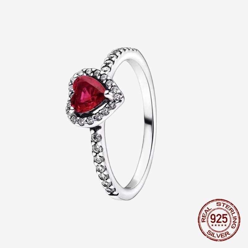 925 Sterling Silver Open Ring Style  Paved Heart Butterfly Flower Colorful Gemstone Ring For Women Daily Wear Jewelry Gift 2026