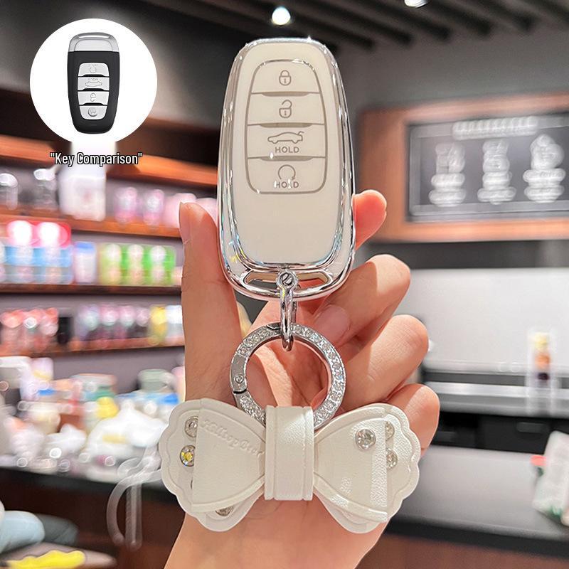 High-End Key Cover for Hongqi Models: HS3, HS5, HS7, H5, H6, H9, EQM5, HQ9