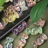 Acryl 12,5*29,1mm Lose Perlen candy Gelee Farbe DIY Schmuck Zubehör 10 stücke Für Armband Ohrring Herstellung