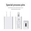 5V 2A USB Charger with US Plug, CE/FCC Certified, Customizable with Laser-Engraved Logo