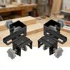 2Pcs Corrosion Resistant Stainless Steel Fixing Clips Crafted for Easy Drawer Panel Attachment in Home Improvement and Woodworking